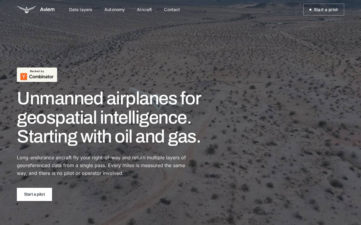 Aviern website preview