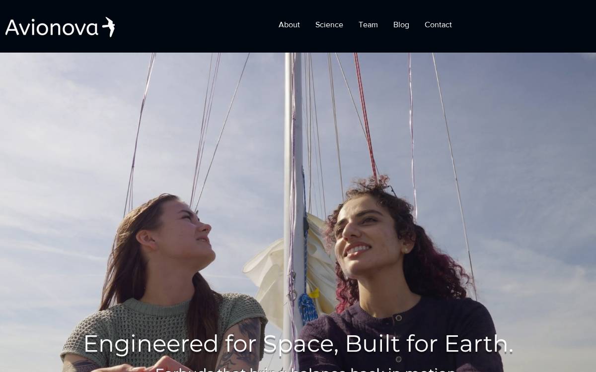 Avionova website preview