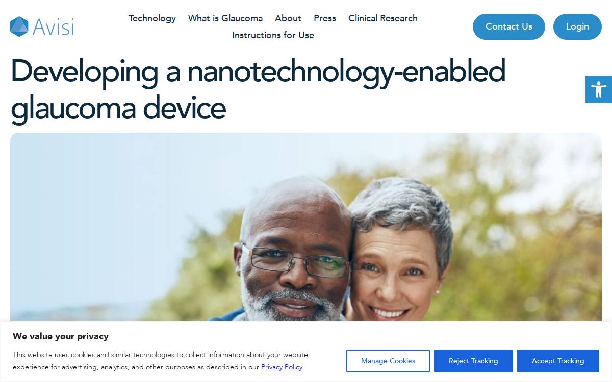 Avisi Technologies website preview