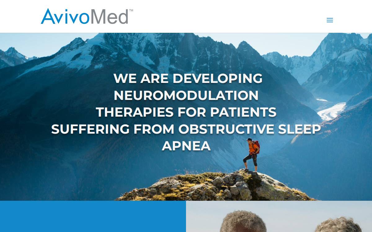 Avivomed website preview