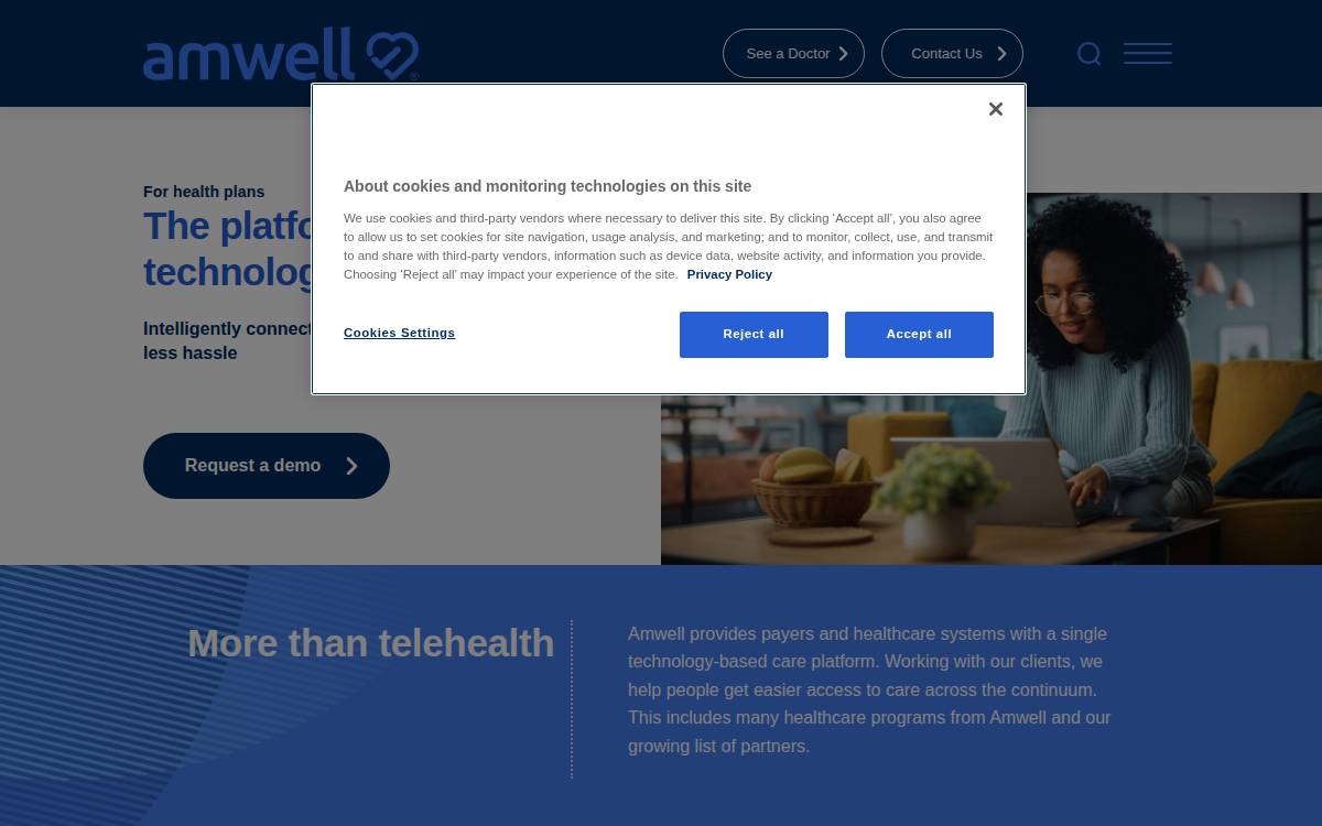 Avizia website preview