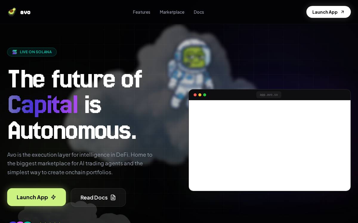 Avo website preview