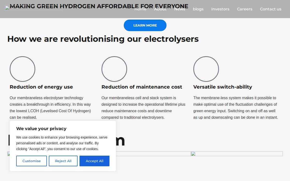 Avoxt website preview