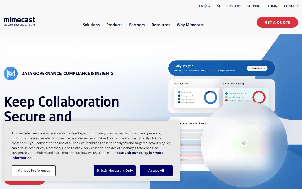 Awarehq website preview