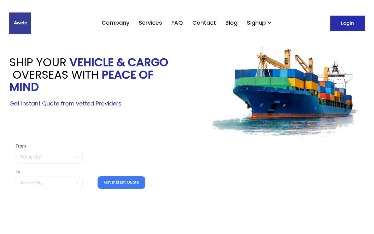 Awele Technologies Inc website preview