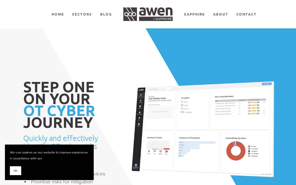 Awen Collective website preview