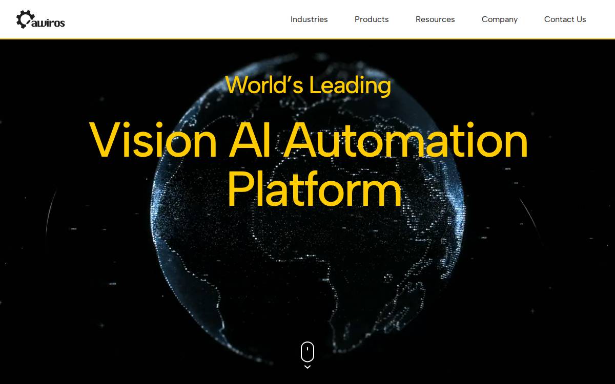 Awiros website preview