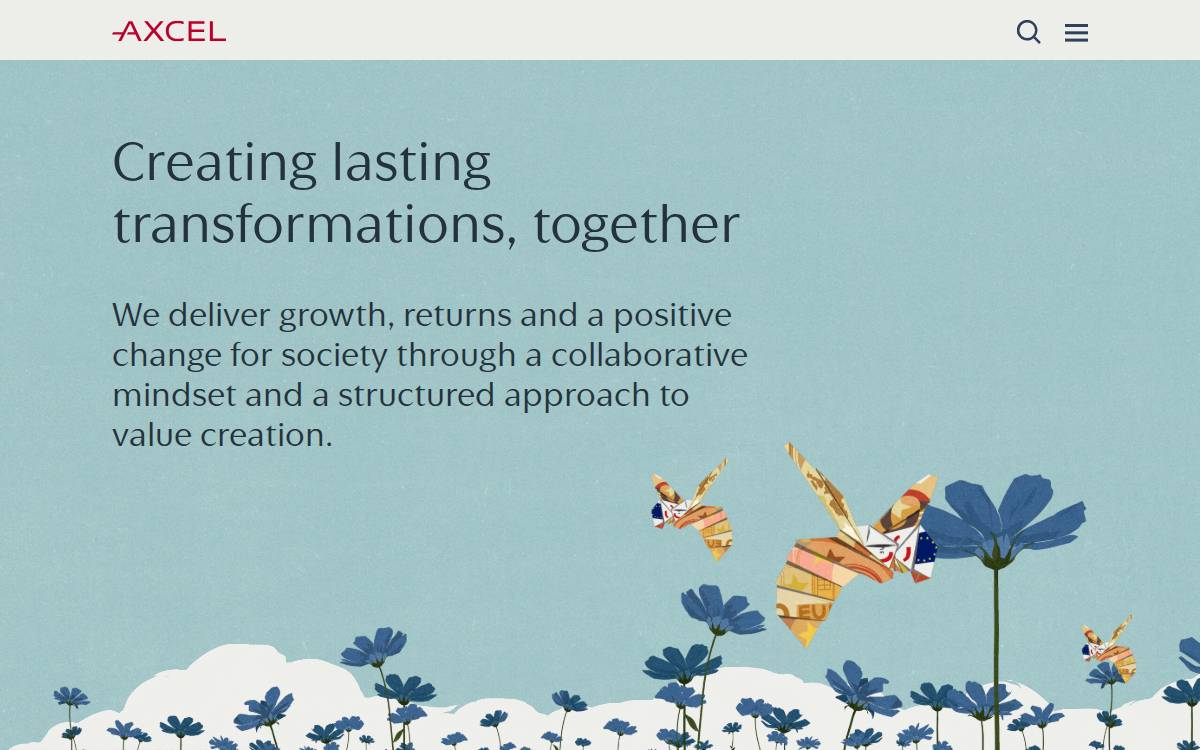 Axcel website preview