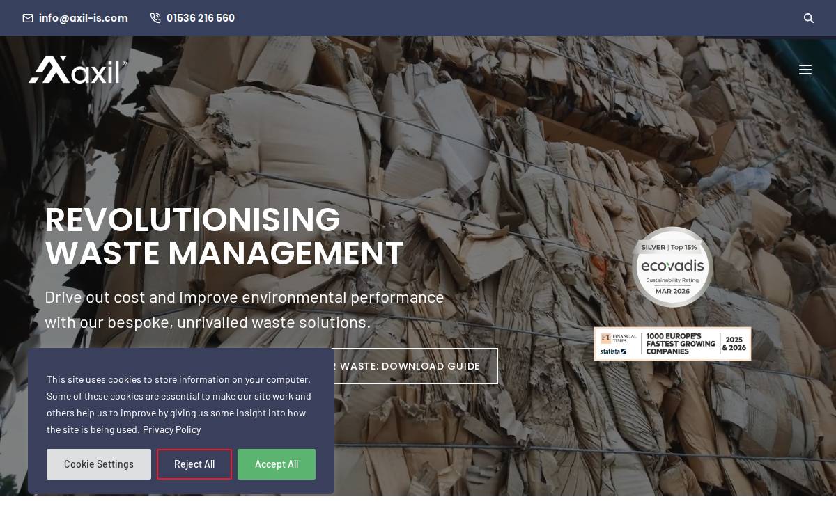 Axil Is website preview