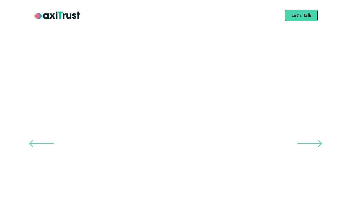 axiTrust FinTech website preview