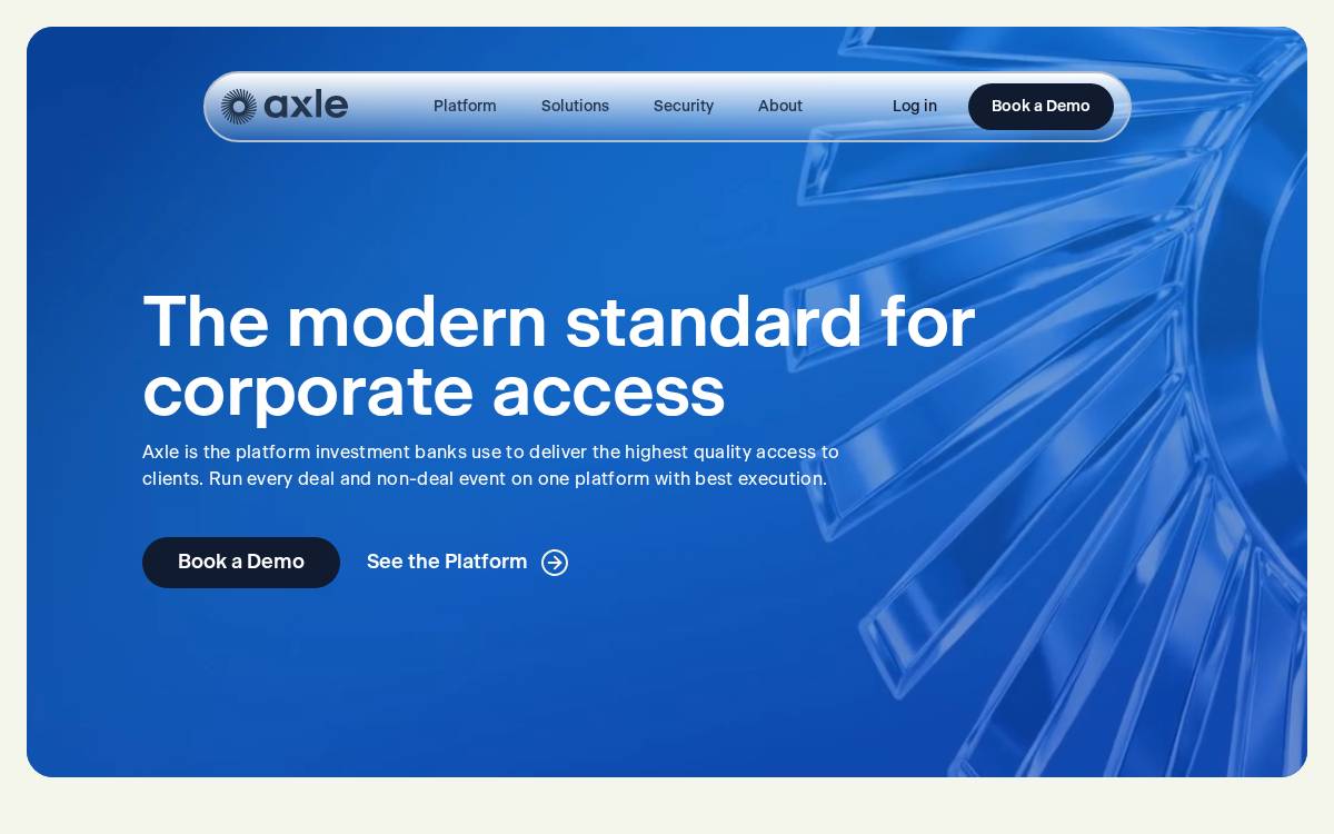 Axleaccess website preview