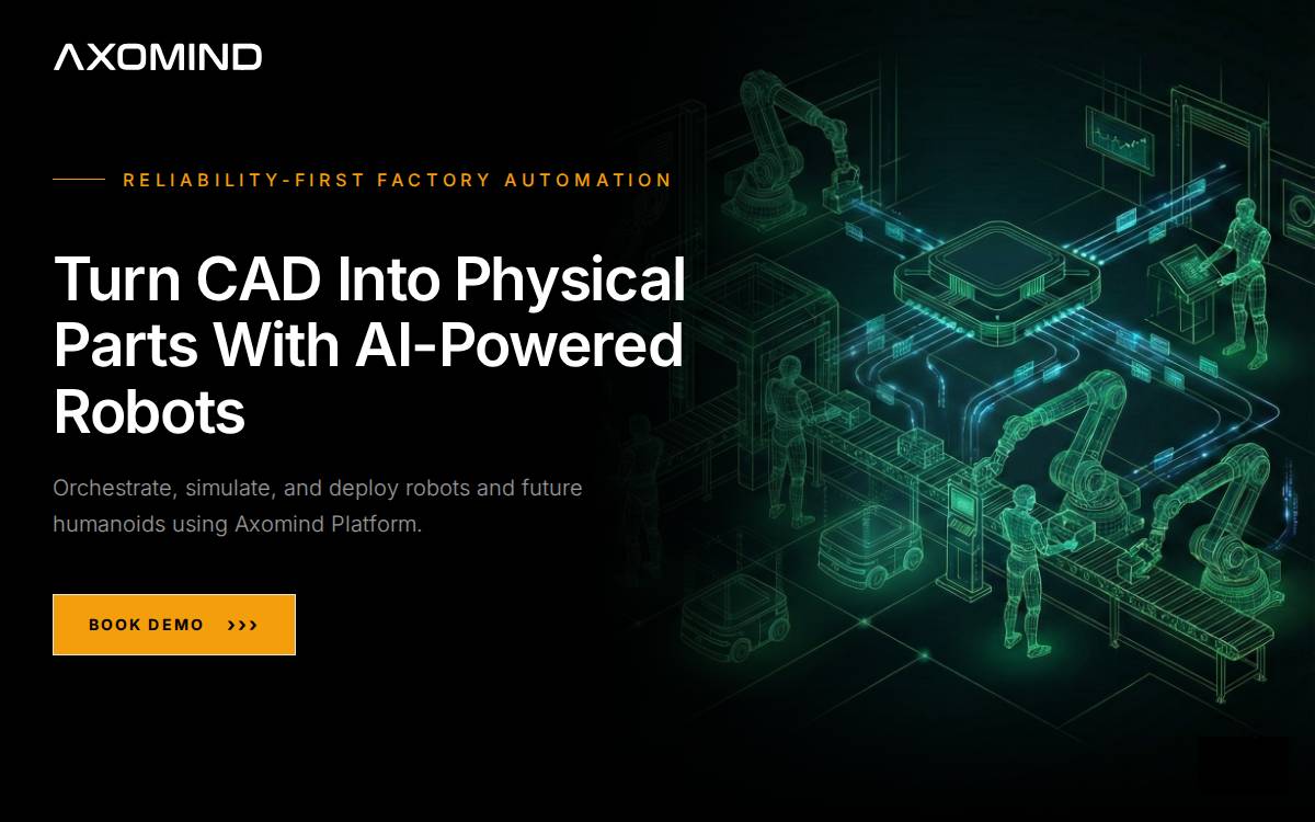 Axomind website preview