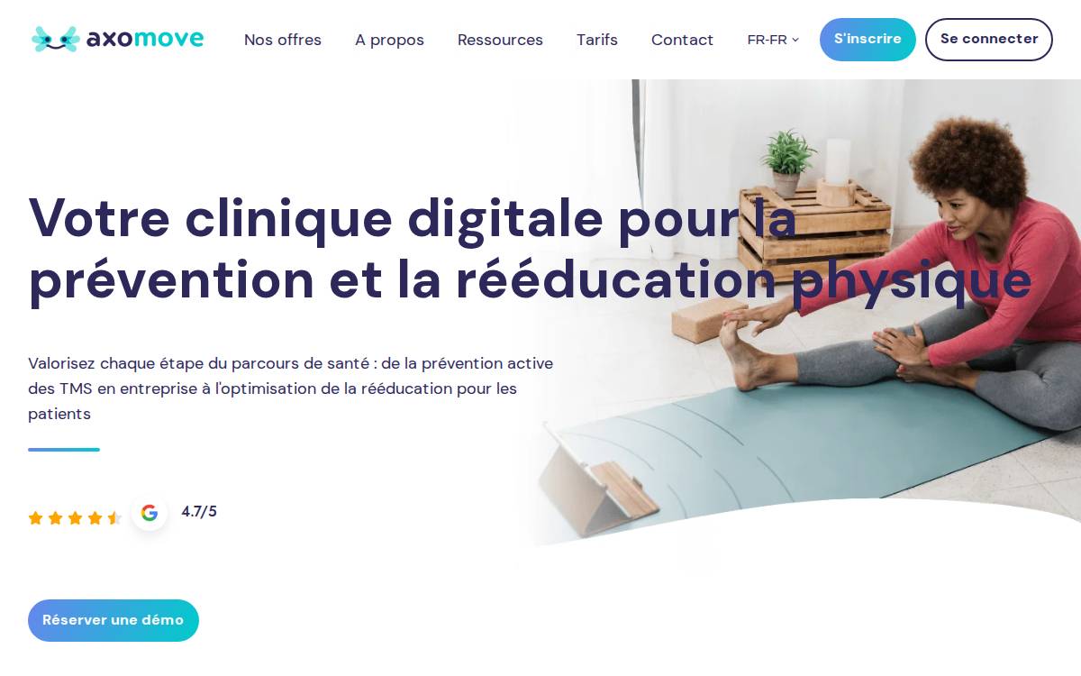 Axomove website preview