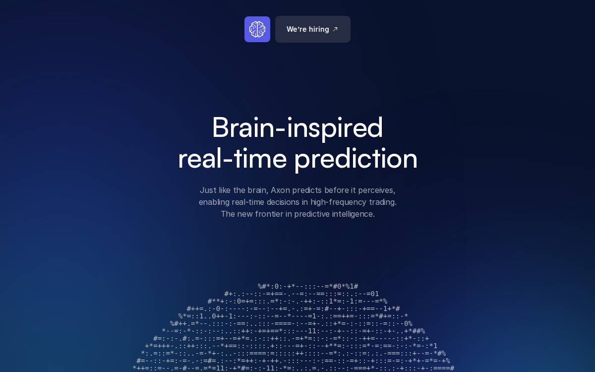 Axonlabs website preview