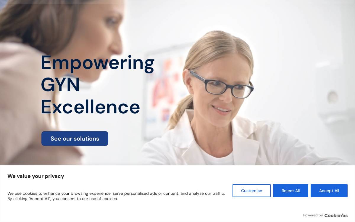 Axora Medical website preview