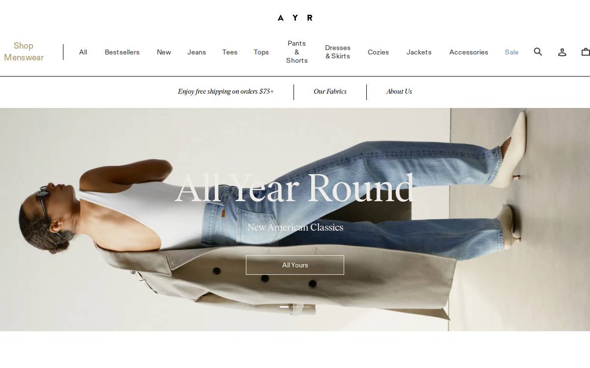 AYR website preview