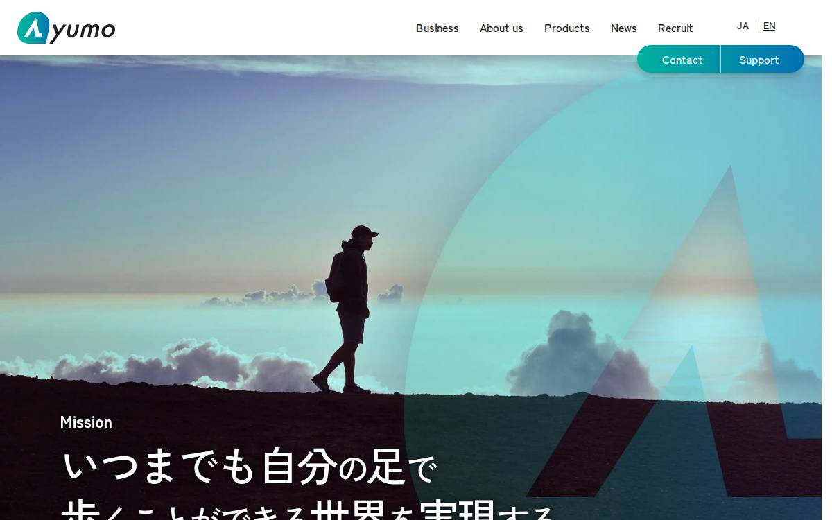 株式会社ayumo website preview