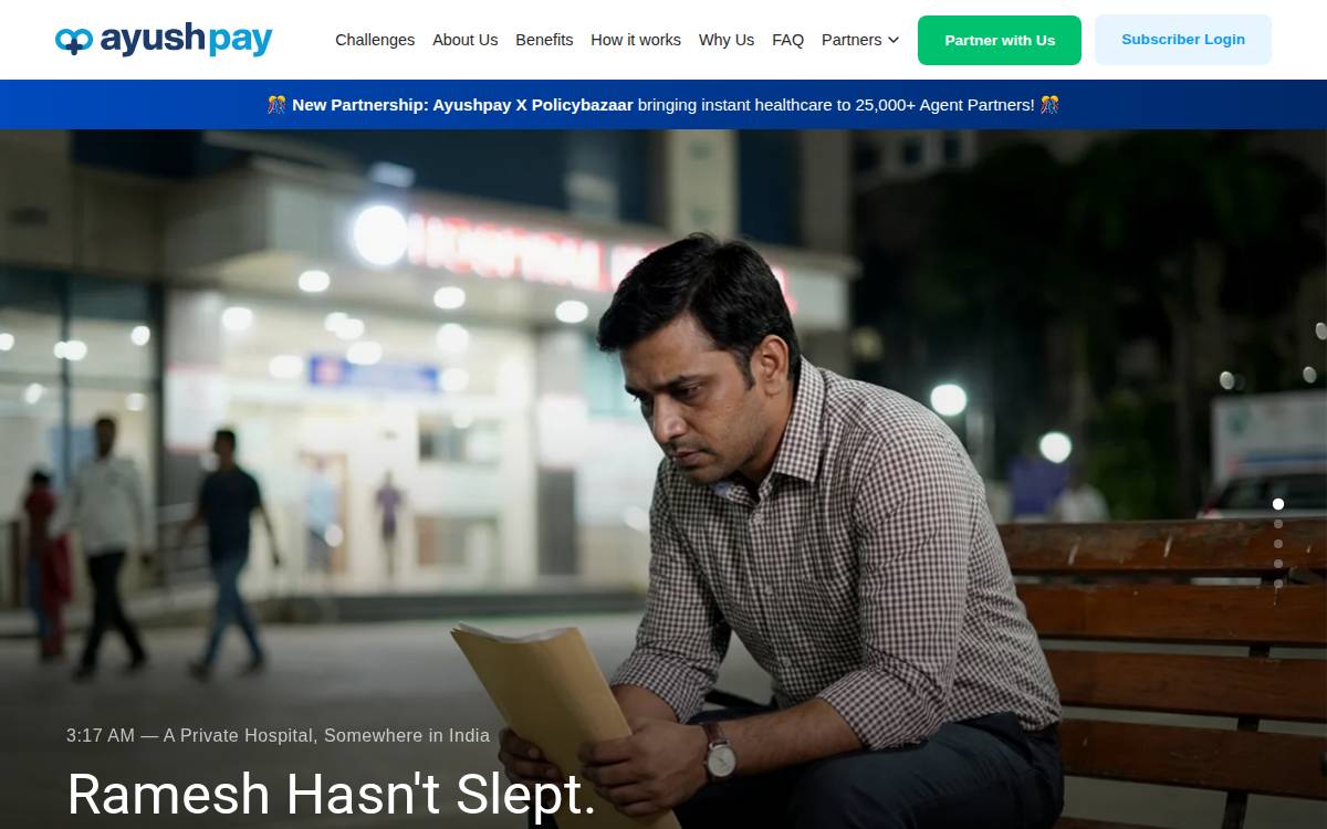 AyushPay website preview
