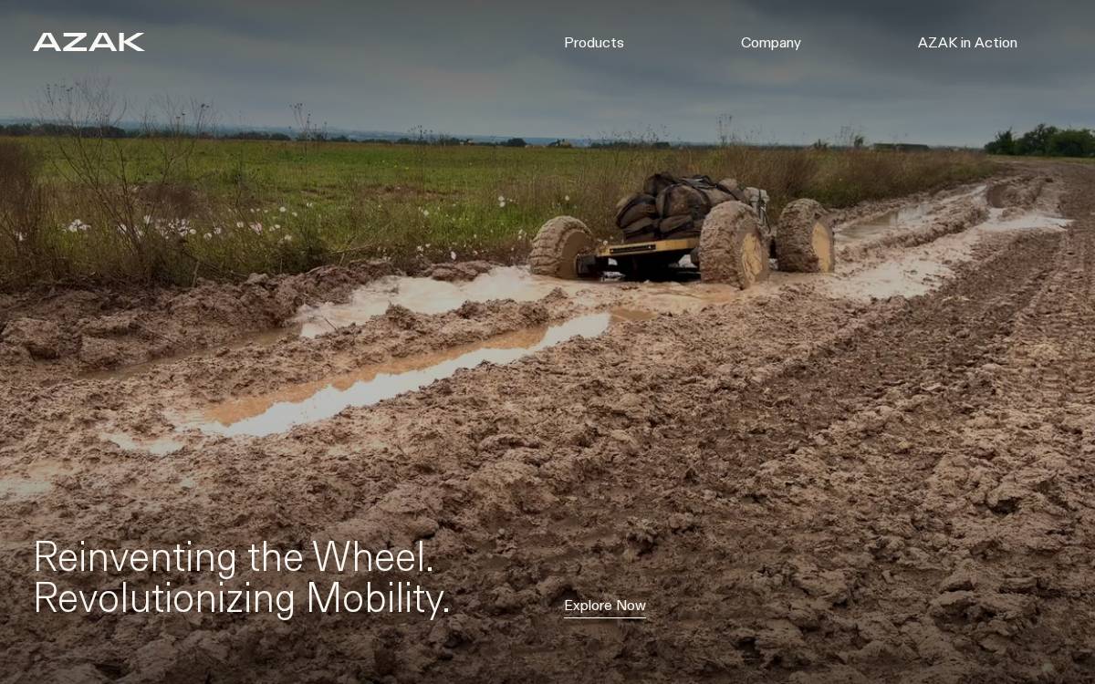 Azak website preview