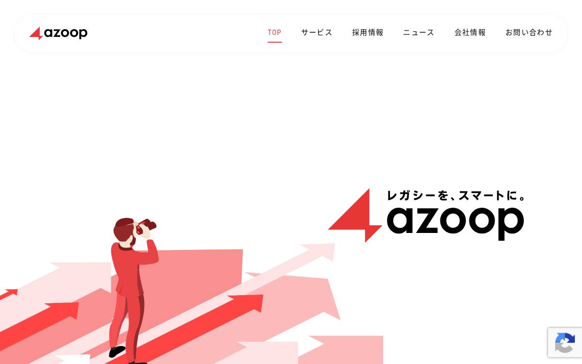 Azoop website preview