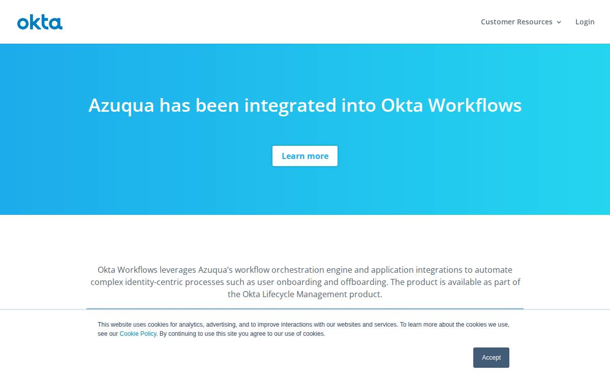 Azuqua website preview