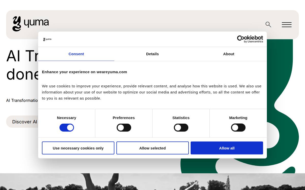 B12 Consulting website preview