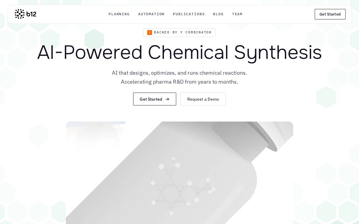 b12 Labs website preview