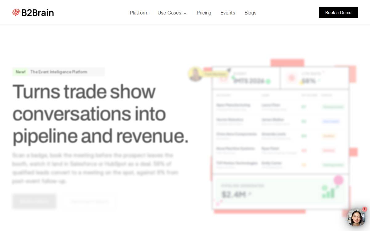 B2Brain website preview