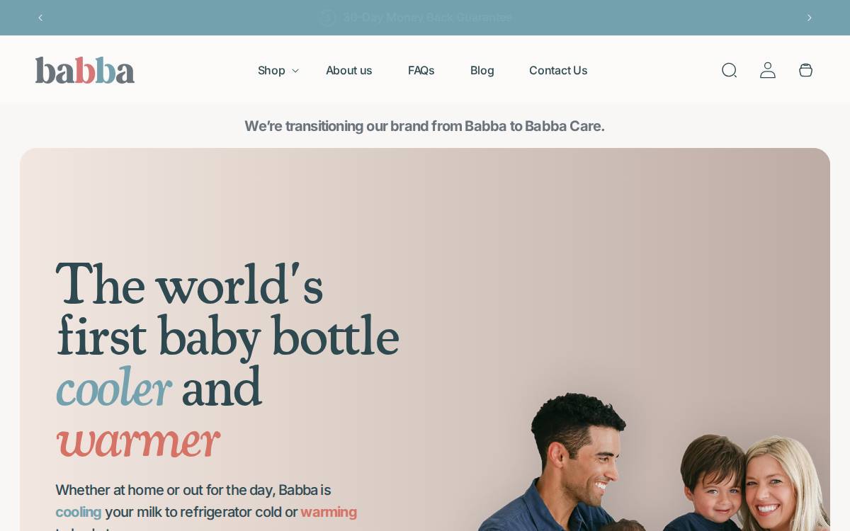 Babba website preview