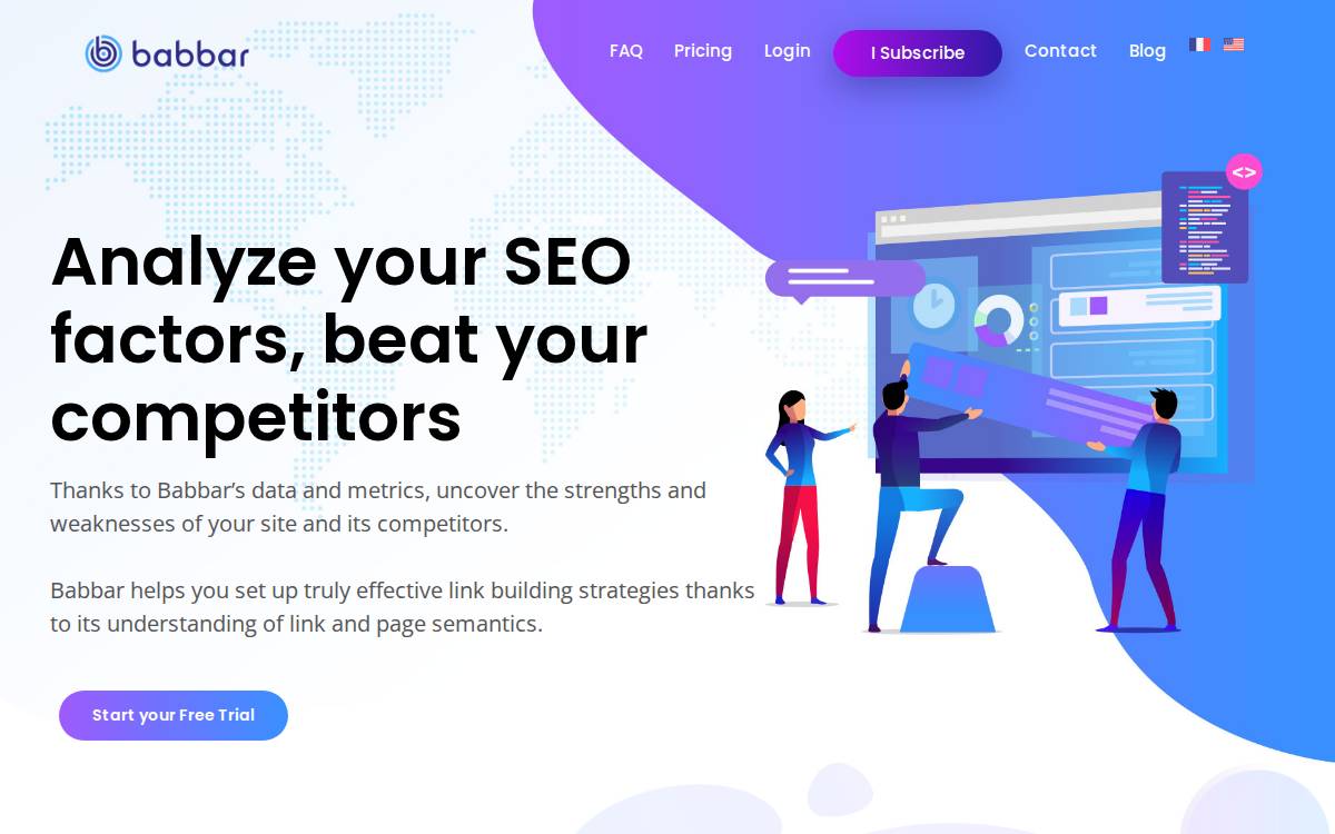 Babbar website preview