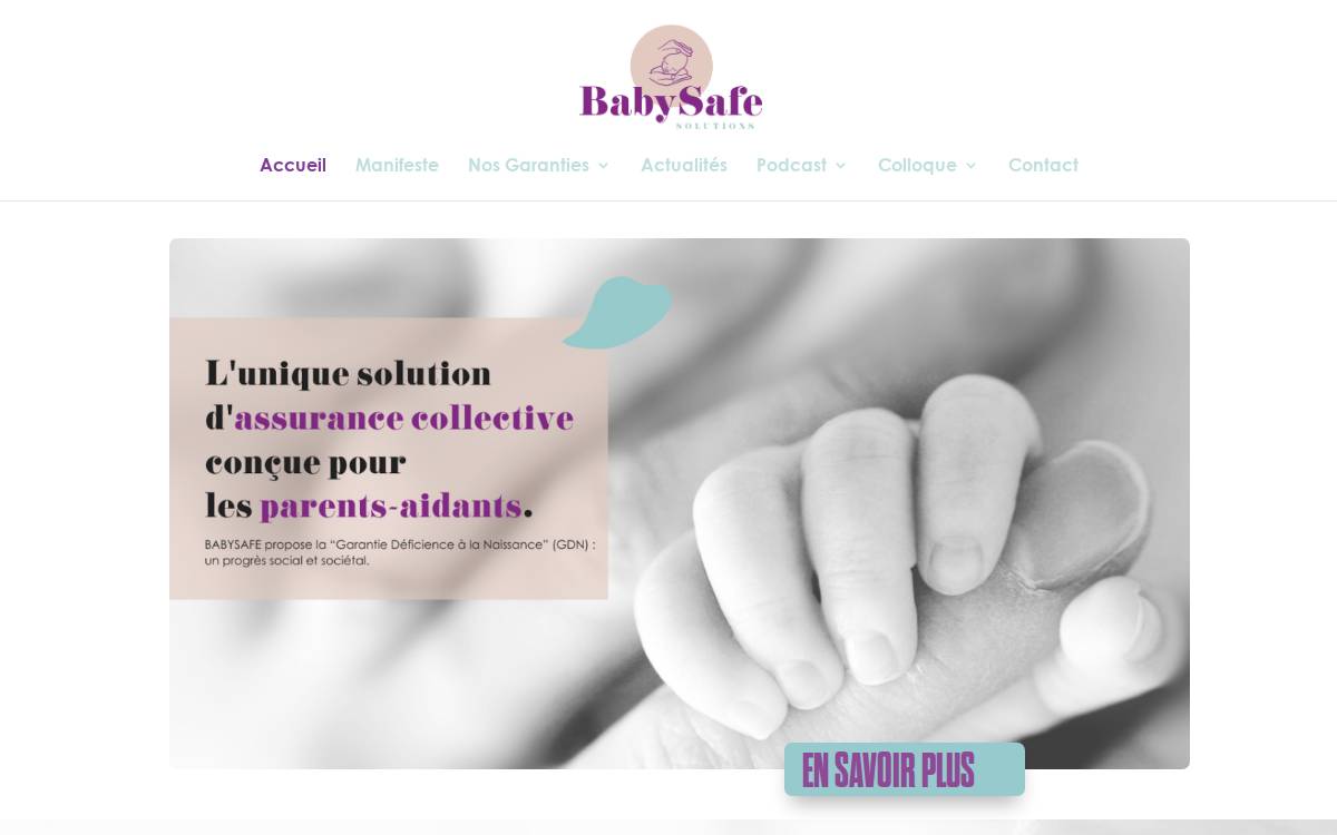 Babysafe website preview