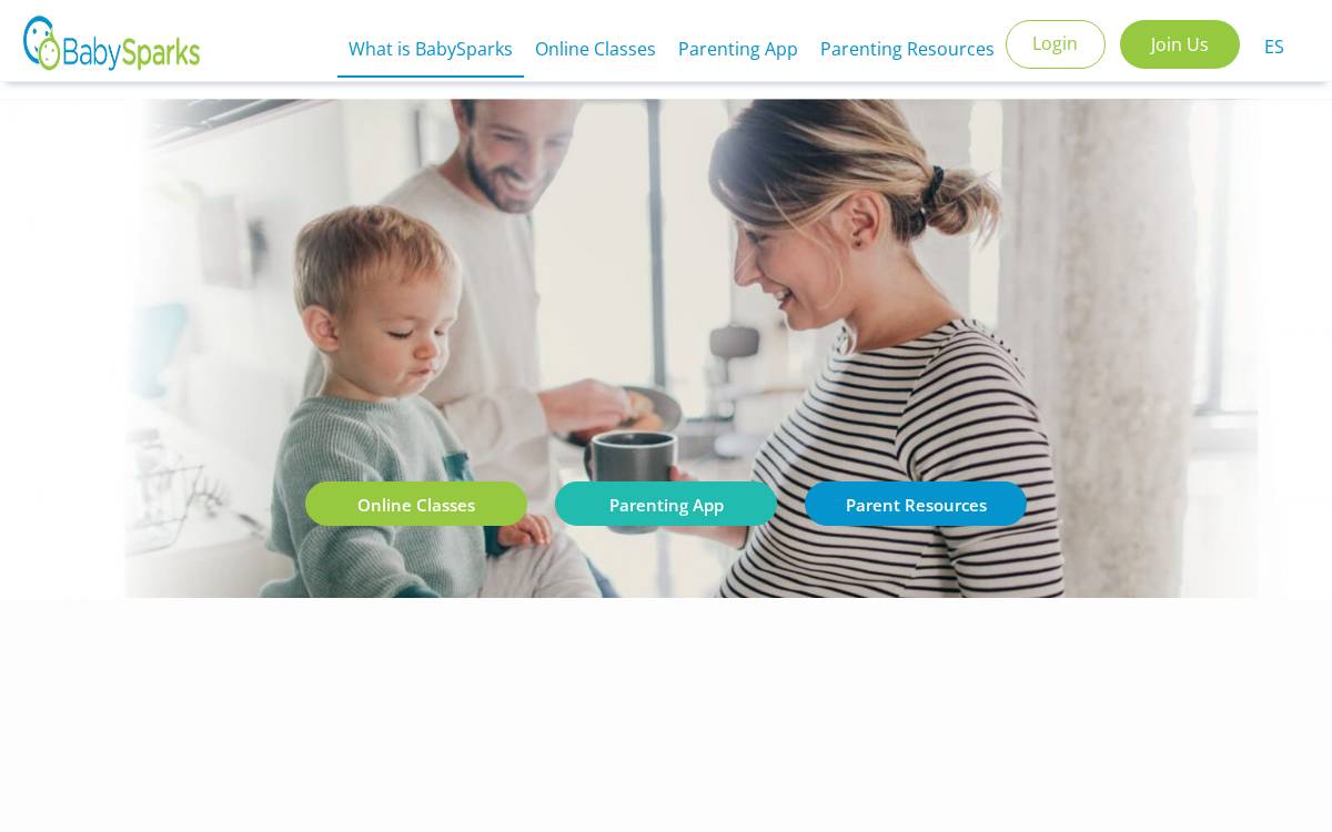 BabySparks Venture Capital website preview