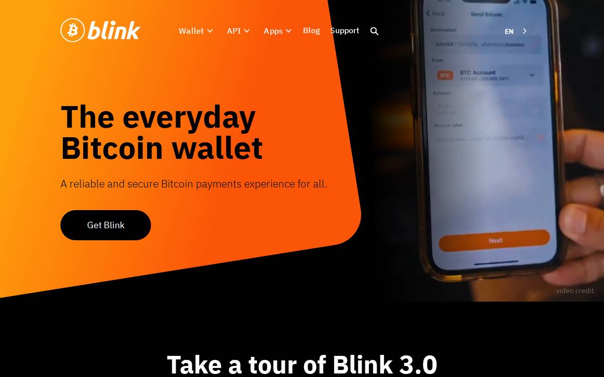 Badge Finance false website preview