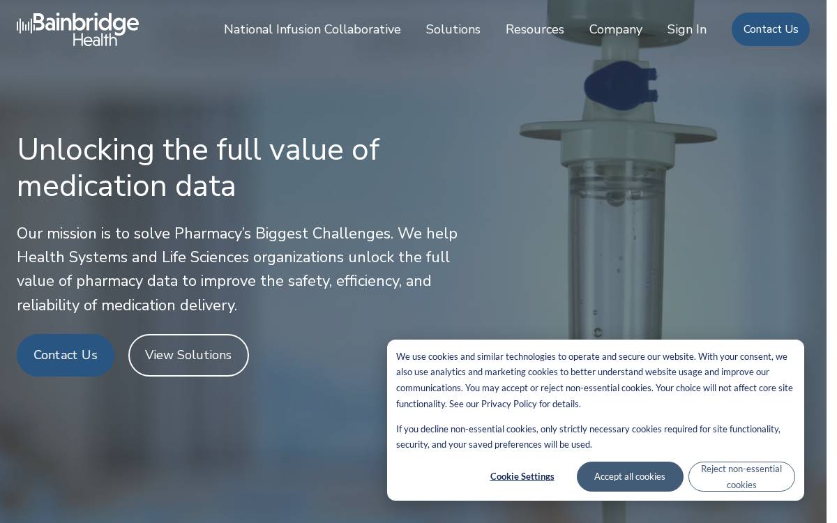 Bainbridge Health website preview