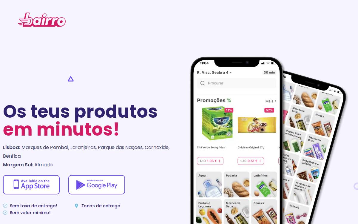 Bairro website preview