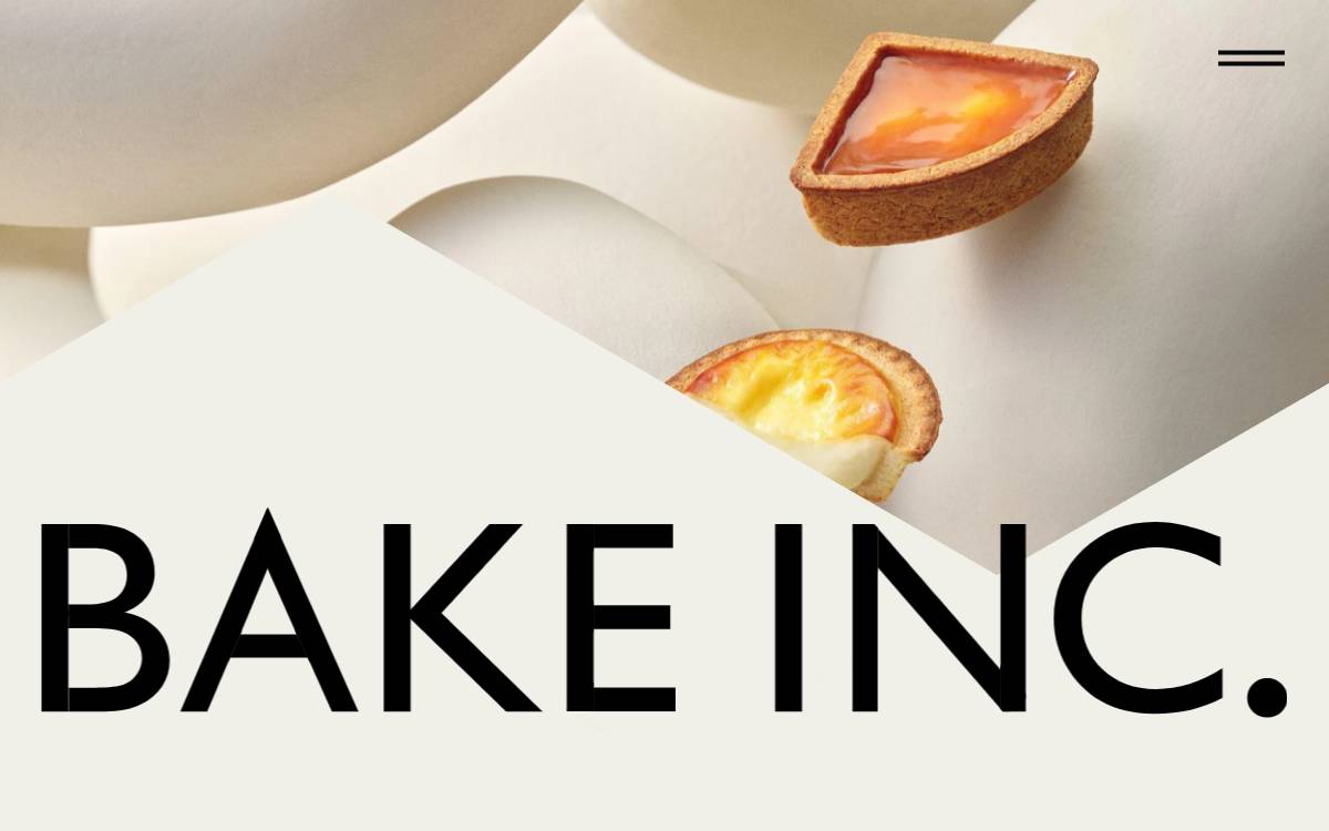 BAKE, Inc. website preview