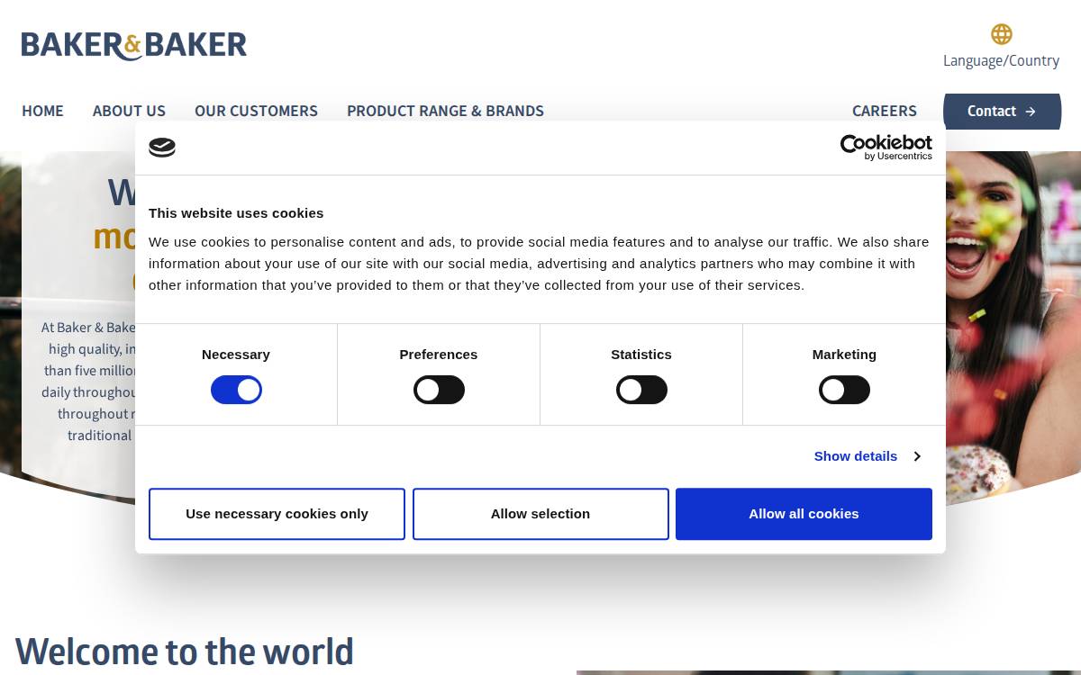 Baker & Baker website preview
