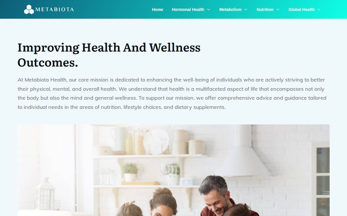 Baktus website preview