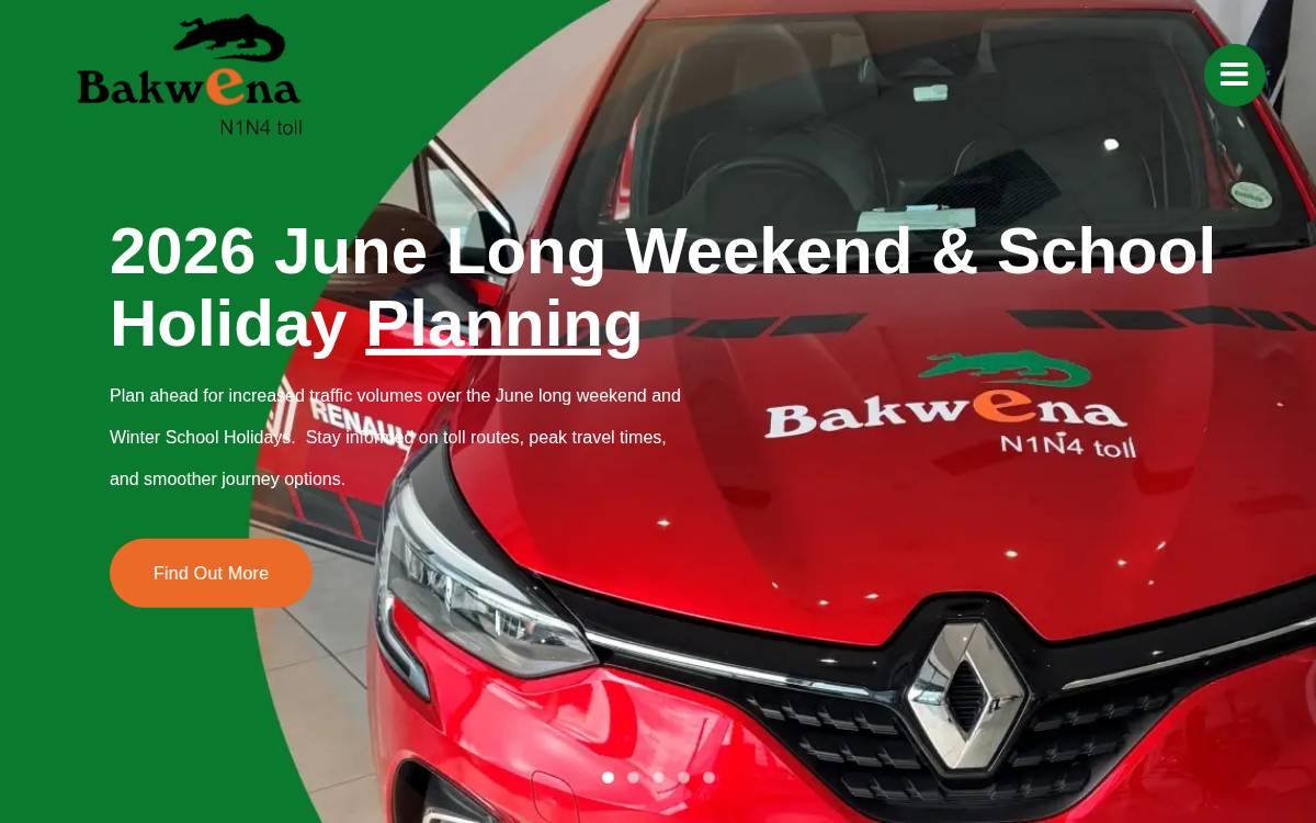 Bakwena website preview