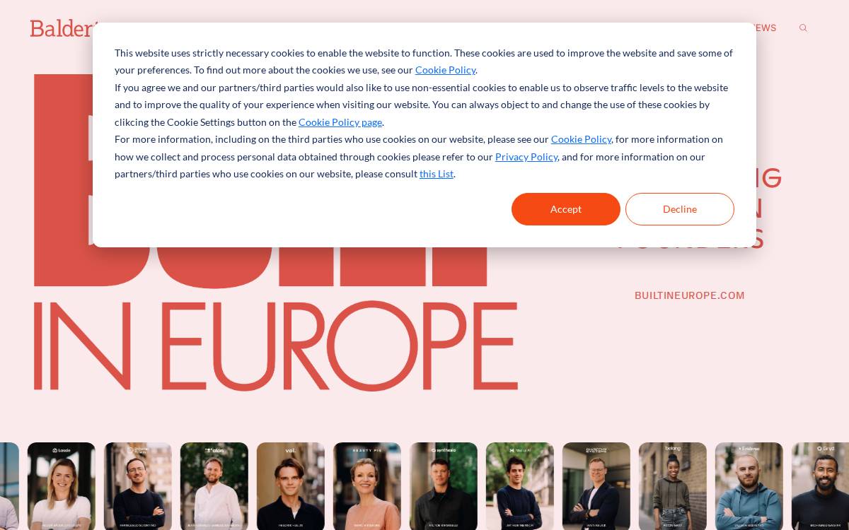 Balderton website preview