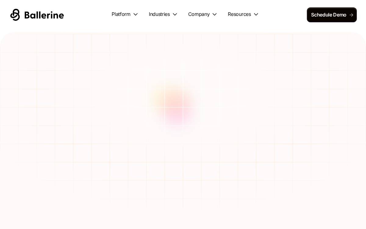 Ballerine website preview