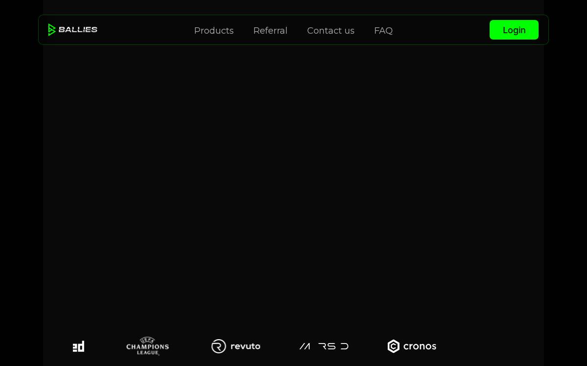 Ballies website preview