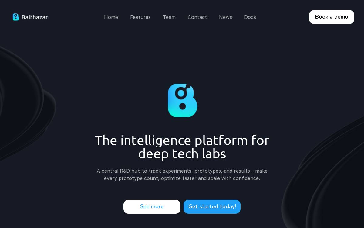 Balthazar website preview
