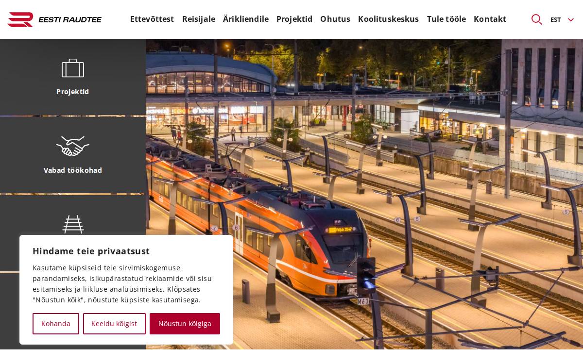 Baltic Rail Services website preview