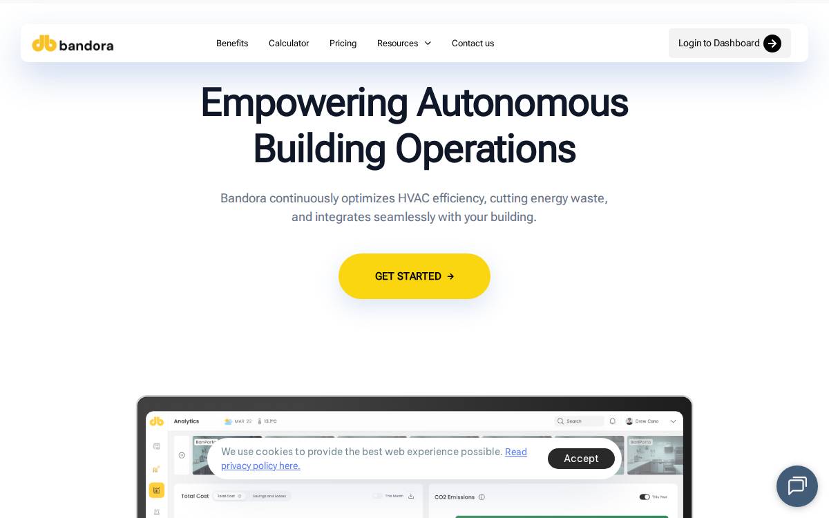 Bandora Participação minoritária Desde 2024 website preview