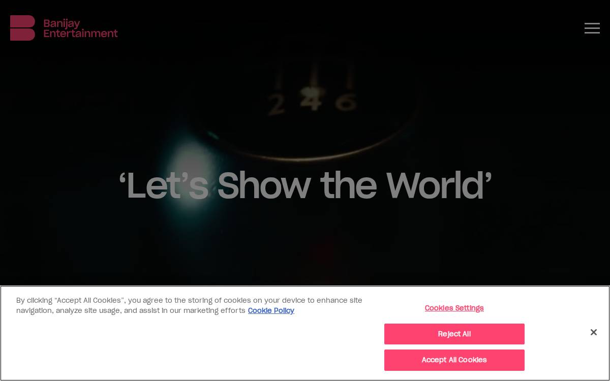 Banijay website preview