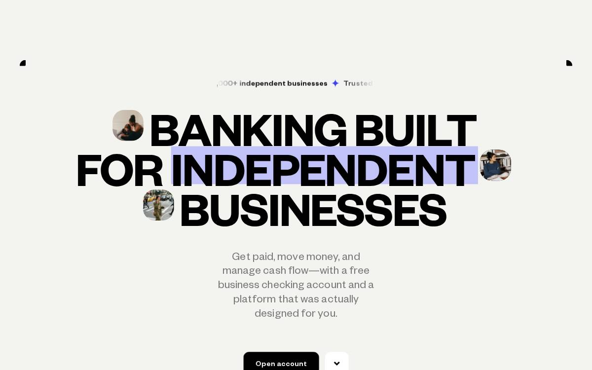 Banknovo website preview
