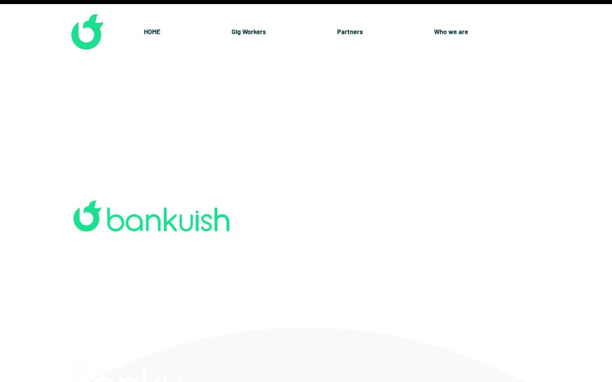 Bankuish website preview