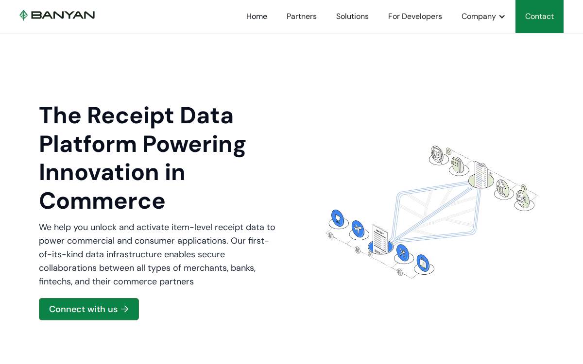 Banyan website preview