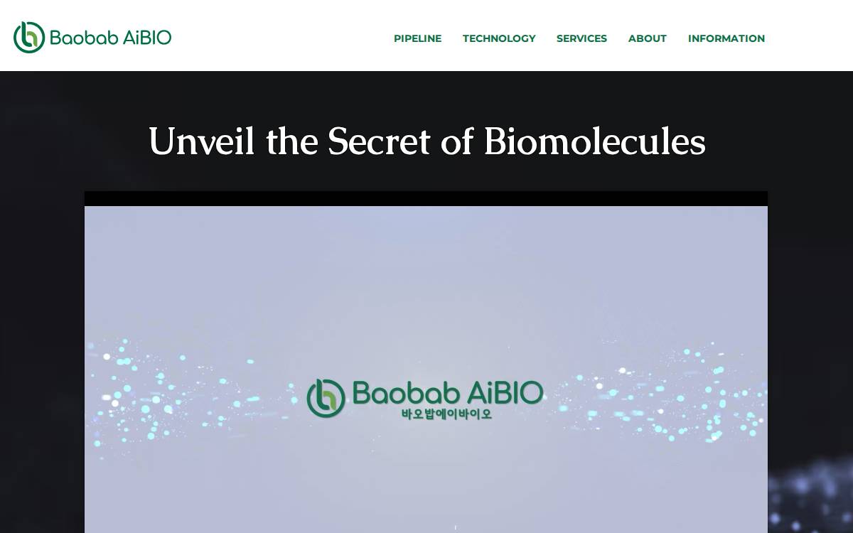 Baobabaibio website preview